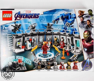 LEGO® AVENGERS™ 76125 Iron Man Hall Of Armour Werkstatt Armor MK50 MK1 MK41 EOL - Bild 1 von 4