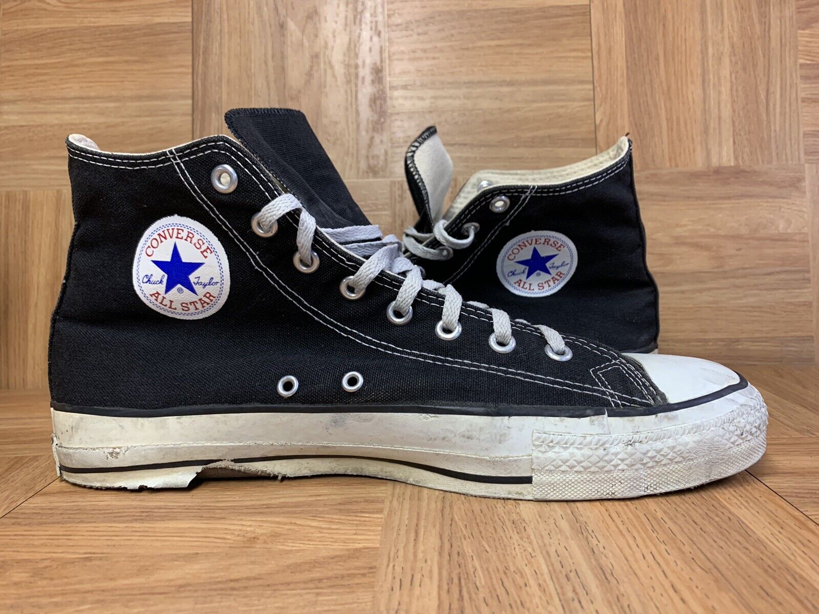 Converse Chuck Taylor All Star Hi MADE IN USA Sz 12 Men&#039;s Vintage | eBay