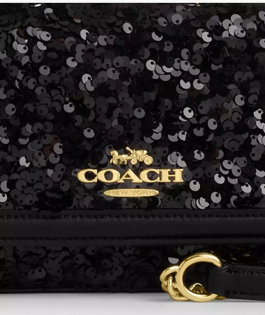 borsa coach donna nuovissima 2024 Flap Clutch Tracolla