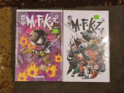 MFKZ #2B Variant Run & 3A Regular BEHEMOTH Comics 2021 NM+ Netflix series