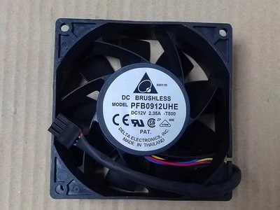 For Delta cooling fan CFM PFB0912UHE DC12V 4 Pin 92mm