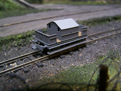 N Brake Van Chassis Kit 10ft Wheelbase Steel Type Peco NR-121B - Foto 9