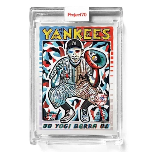 2021 Topps Project70® Card 813 Yogi Berra By Efdot  -Free Shipping!