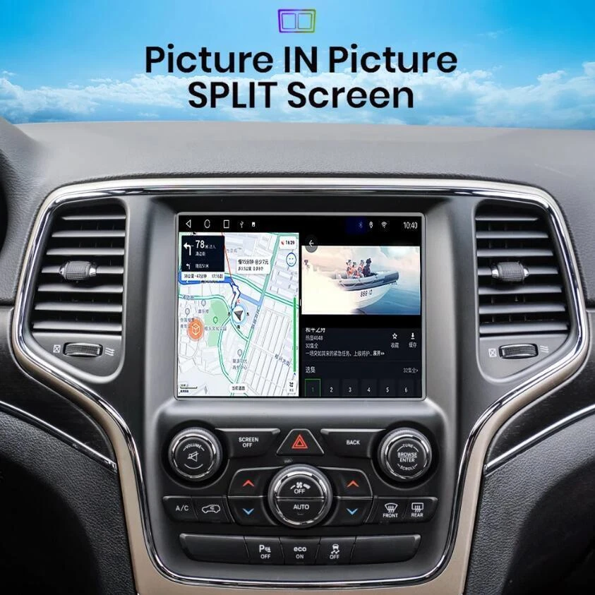 8.4" For Dodge Durango 2014-2020 Carplay Android14 Car Stereo Radio GPS Navi RDS Foto 4 de 4