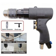 1/2" 500rpm High Torque Pneumatic Drill Industrial Reversible Rotation Air Drill