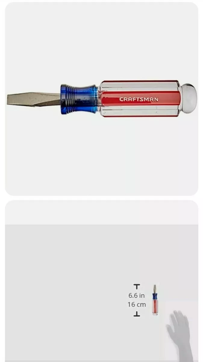 Craftsman online slotted screwdriver
