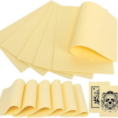 12 Pcs Tattoo Fake Skin Kit, 3mm 12x8in Thick Pound of Flesh Tattoo for Tattooin