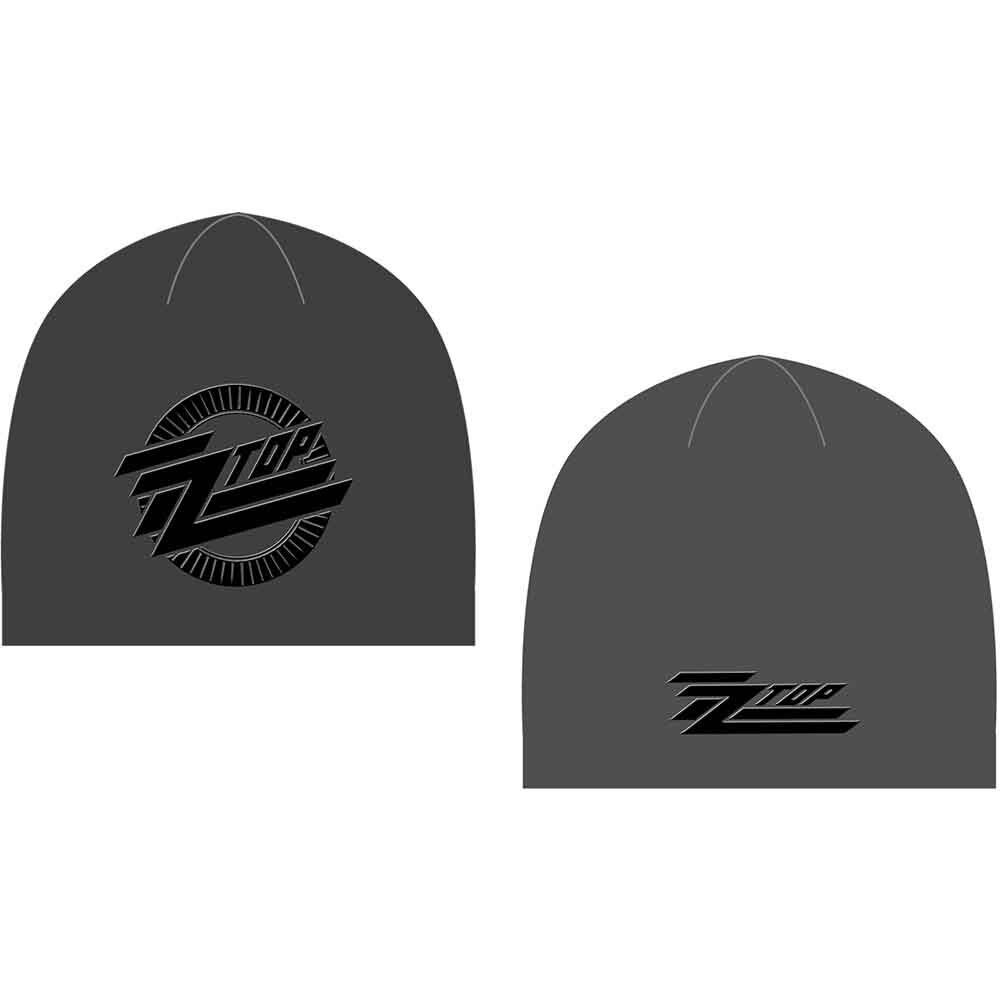 ZZ Top Circle Logo Official Beanie Hat eBay