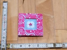 Pink And Blue Swirl Creative Memories Mini 3"x3" Photo Frame Or An Ornament 2007
