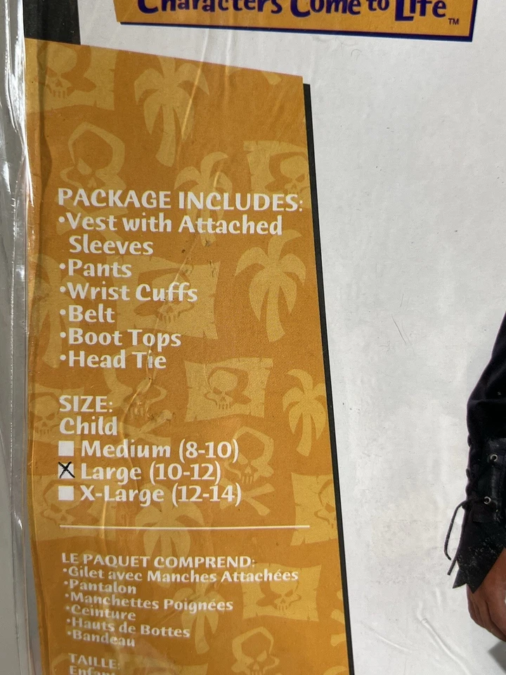 Disfraz Briny Buccaneer Pirata Niño Swashbuckler Niño Talla L 10/12 Foto 2 de 4