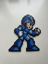 X Mega Man X Perler Bead SNES Retro Sprite Pixel Art