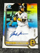 2022 Bowman Chrome 1st REFRACTOR AUTO Jack Herman 304/499