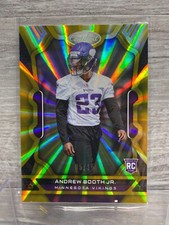 2022 Certified Andrew Booth Jr. GOLD MIRROR ROOKIE (RC) /15