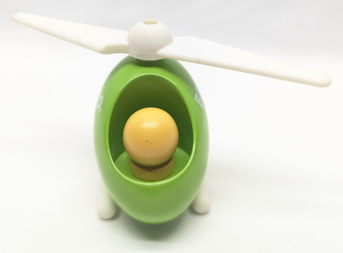 Brio Wooden Toy Helicopter 30206 Green - Picture 2 of 7