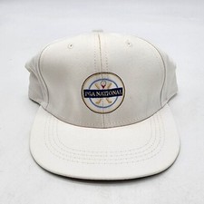 Rare Vintage PGA National Imperial Headgear Hat Cap Strap Back MADE IN USA
