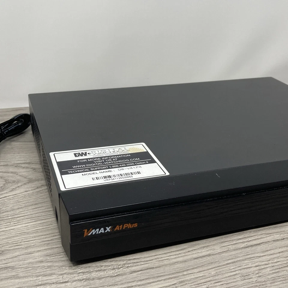 Digital Watchdog DW-VA1P4 4 Channel HD-AHD/TVI Universal HD over Coax DVR - Image 3 of 4