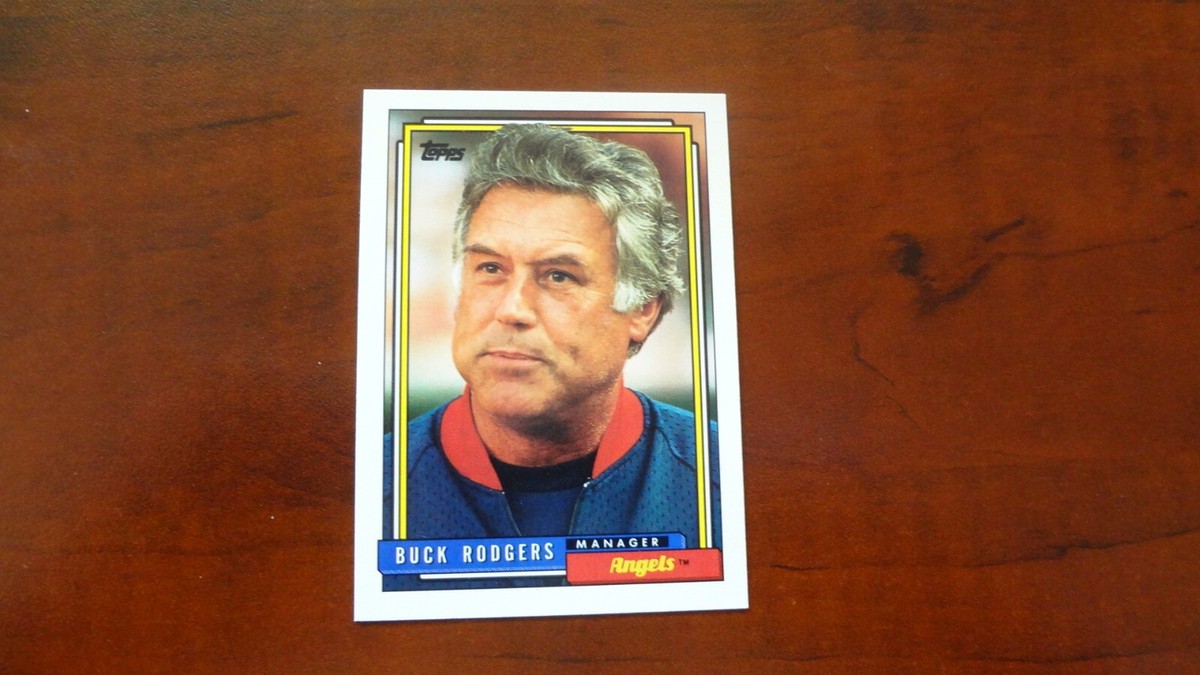 1992 TOPPS # 21 BUCK ROGERS BASEBALL CARD | eBay