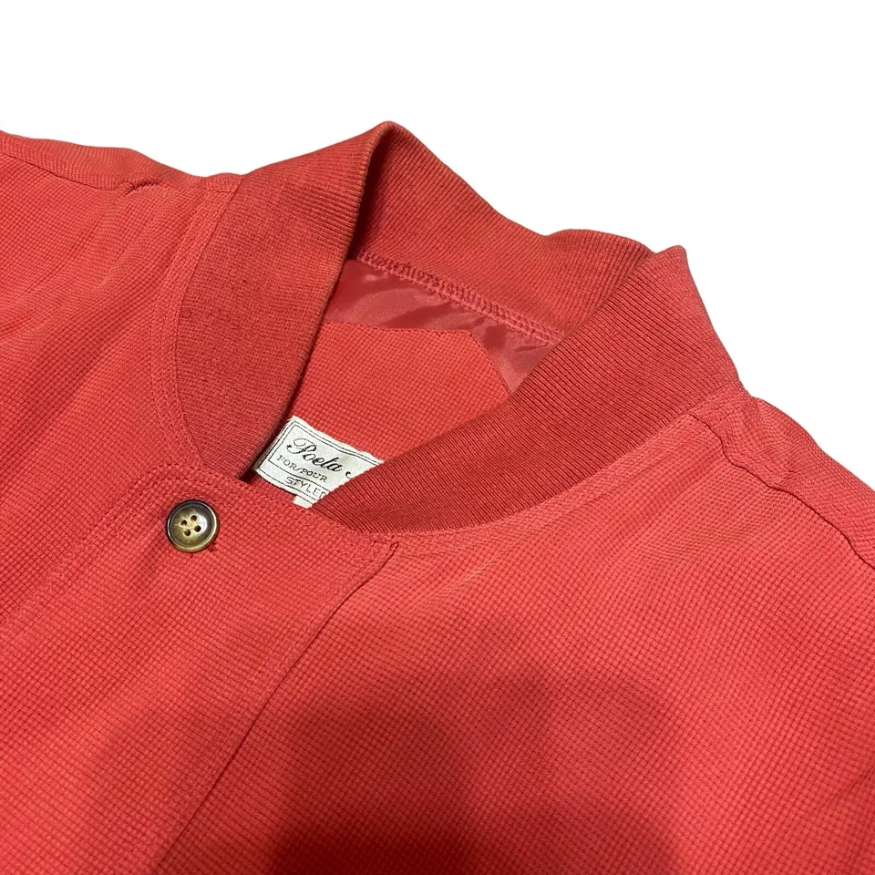 Poeta Moda Bomber Jacket Mens Size Large Black 100% Silk Full Zip Luxury Lined  - Image 3 of 4