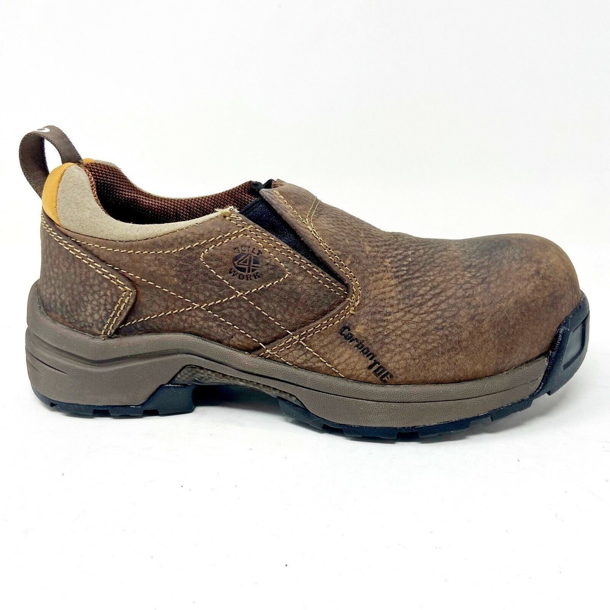 CAROLINA Brown Lytning Men Steel Toe Slip-On Work Shoes US Men Size 11D Carolina Men main image 4