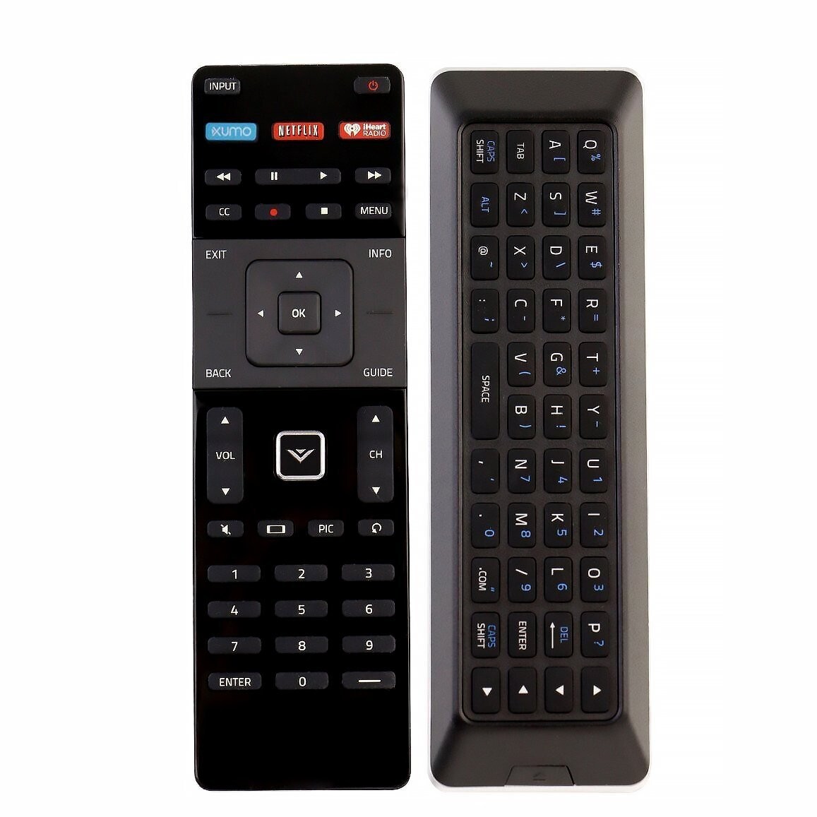 New XRT500 LED remote Control with QWERTY keyboard backlight for VIZIO Smart TV