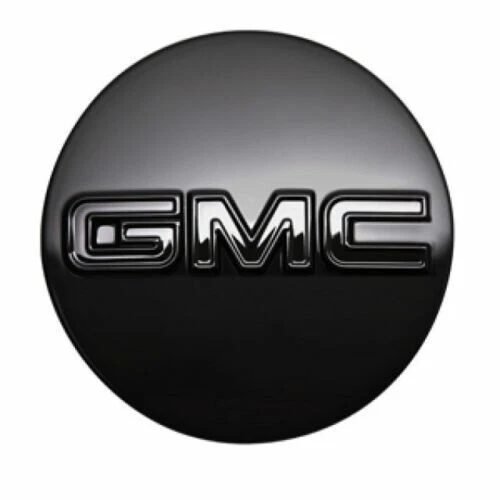 GMC Sierra Yukon 2017-2020 tapas centrales negras 19333200 con ruedas de 22" cantidad 4 OEM GM Foto 2 de 4