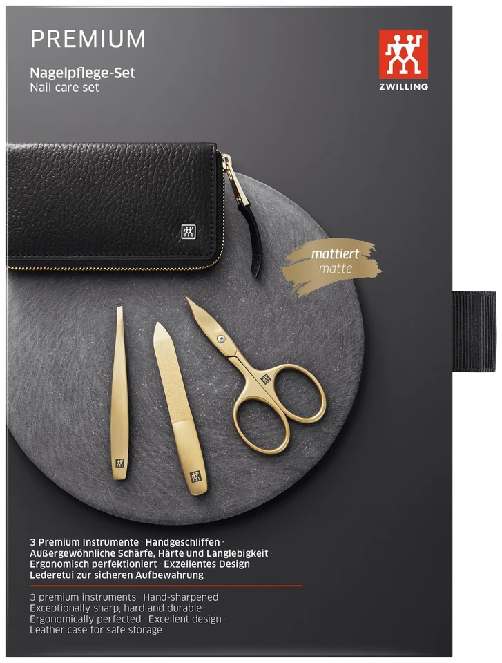 Manicure Set 3-piece, Gold Edition, Care for hands and feet - Image 2 of 4