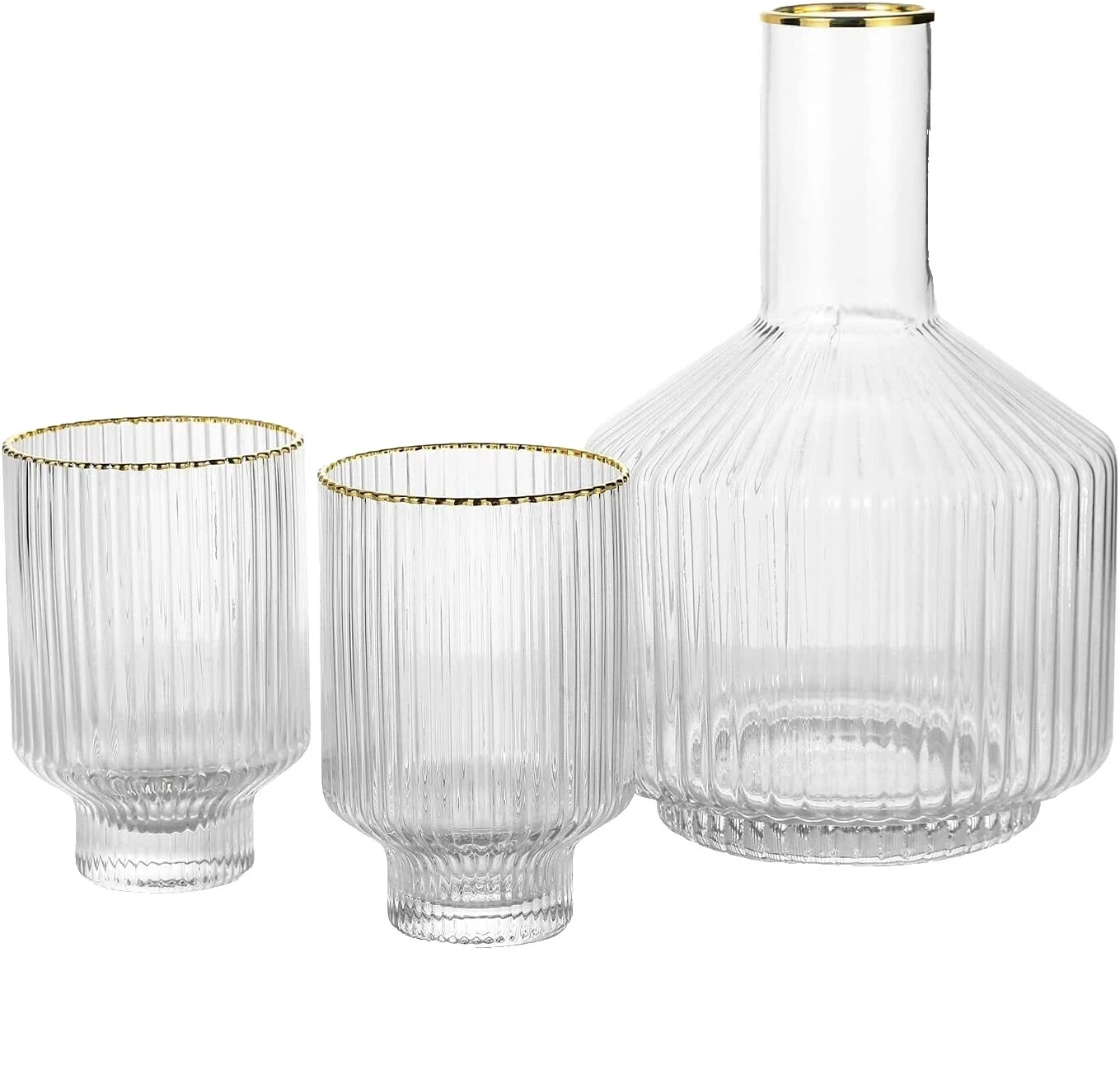 Decorated Glass Carafes