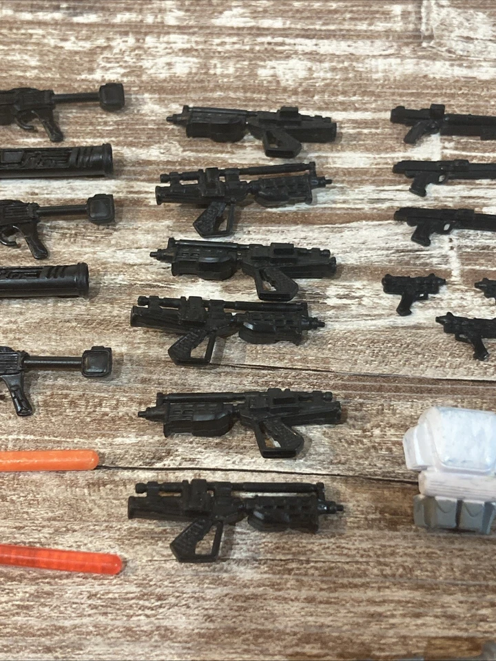 Lote de figuras de acción Star Wars Clone Wars piezas accesorios constructores del ejército años 2000 Foto 3 de 4