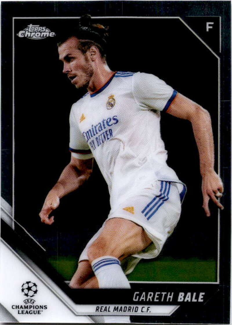 2021-22 Topps Chrome UEFA Champions League #28 Gareth Bale