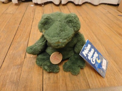 Vintage 9'' Sigikid Moonshine Gang Plush Frog Toy NWT ALL ID