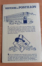 BUVARD HISTOIRE  DU POSTILLON   (VIN) N° 7 et  8