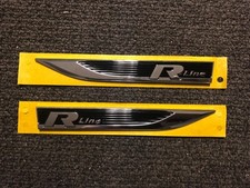 VW Golf 6 7 R Line Emblem Logo Kotflügel 2 Stück 5G0853688AP 5G0853688AQ