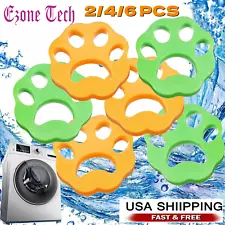 Reusable Washing Machine Hair Remover Pet Fur Catcher Filtering Ball Cleaning US
