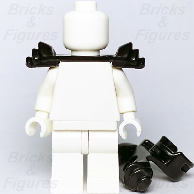 LEGO Ninjago Black Ninja Shoulder Pads Armour Scabbard for two