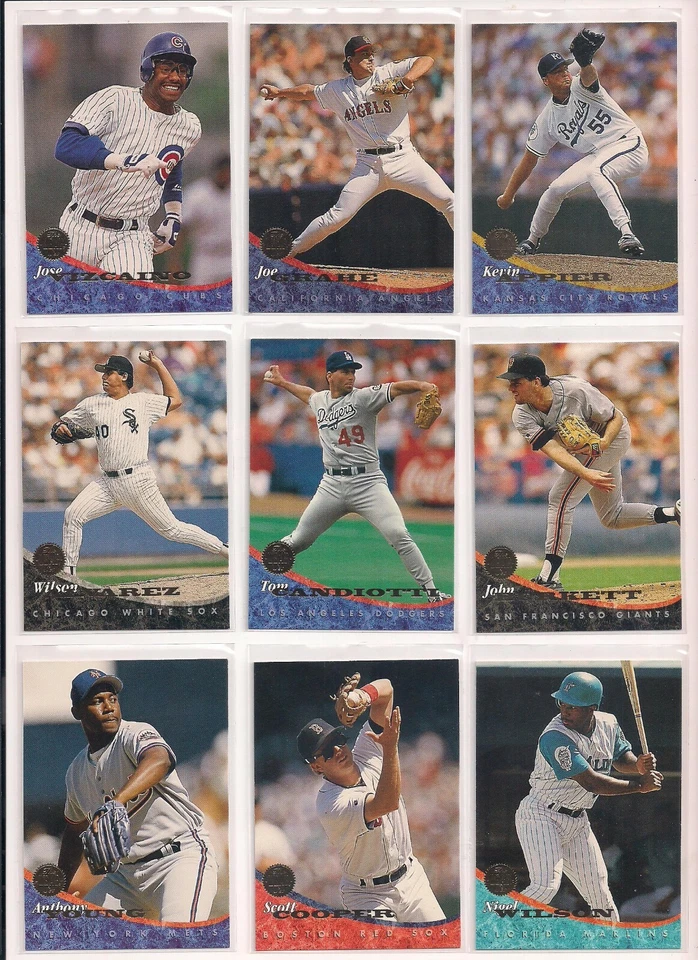 1994 Donruss Leaf Baseball Cards / You Choose From List (CHOICE) #s 1 - 225 - Image 4 of 4