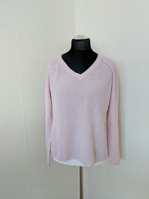 QS by sOliver Damen Strick Pullover rosa Größe XL