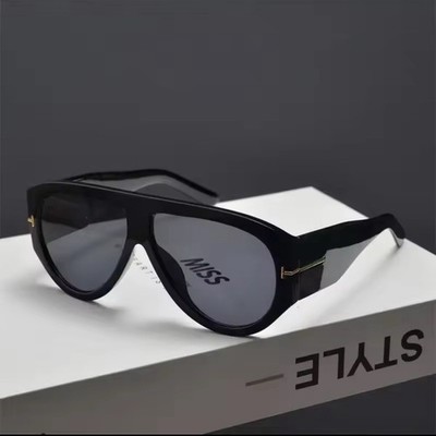 Tom Shield Mask Sonnenbrille Gläser Fashion Ford Gläser schwarz