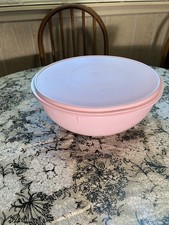 Tupperware Nuevo Fix n Mix 19 tazas Rosa Claro con Sello Rosa Claro