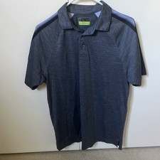 PGA TOUR Pro Series Men's Polo Medium M Athletic Fit Golf Polo Collared Shirt