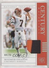 2019 National Treasures Century Materials Holo Silver 4/25 Boomer Esiason 00ws