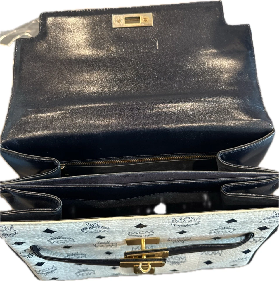 MCM Hand Bag White PVC 3275290 - Image 2 of 4