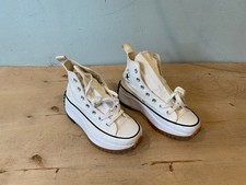 NWD Converse Run Star Hike Hi Shoes , White Black Gum , Sz 6.5