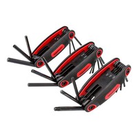 Amazon Basics Faltbares Innensechskant-SchlüSsel-Set 3Er Pack Metrisch Sae Torx