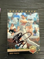 Mike Piazza Rookie Cards and Autograph Memorabilia Guide 19