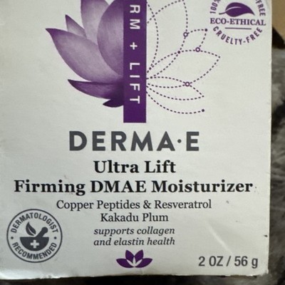 Derma E Ultra Lift Firming DMAE Moisturizer Lift Firm Kakadu Plum 2 oz New 