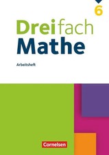 Dreifach Mathe 6. Schuljahr - Arbeitsheft mit...