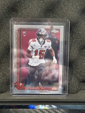 2025 Topps Chrome Football- Tez Johnson Base #342 RC