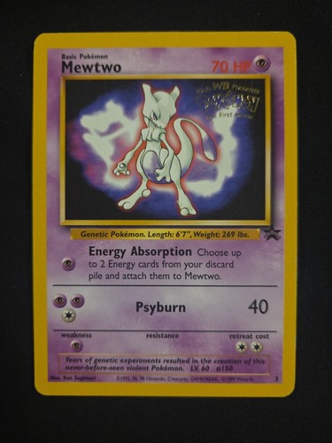 Mewtwo (Movie Promo) 03/53 Wotc Promo Regular - Picture 1 of 10