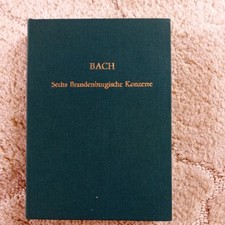 Bach Brandenburgische Konzerte Taschenpartitur