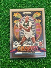 2025 Panini Prizm WNBA Dominique Malonga RC Groovy SP #8 Seattle Storm